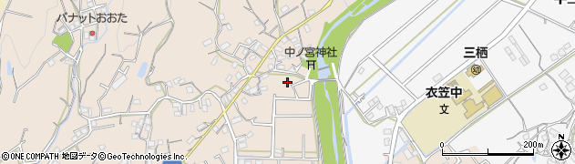 和歌山県田辺市下三栖907周辺の地図