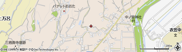 和歌山県田辺市下三栖751周辺の地図