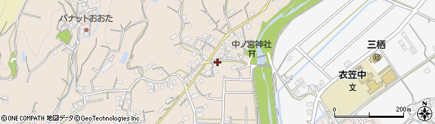 和歌山県田辺市下三栖905周辺の地図