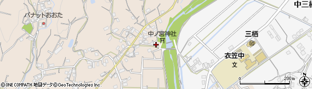 和歌山県田辺市下三栖1174周辺の地図