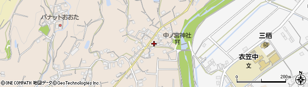 和歌山県田辺市下三栖911周辺の地図