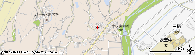 和歌山県田辺市下三栖807周辺の地図