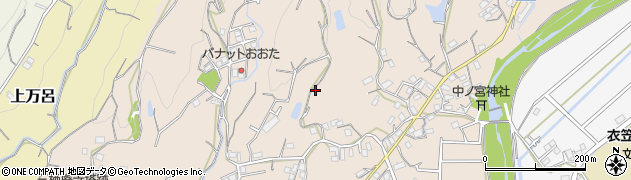 和歌山県田辺市下三栖726周辺の地図