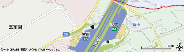ロイヤル株式会社古賀サービスエリア店周辺の地図