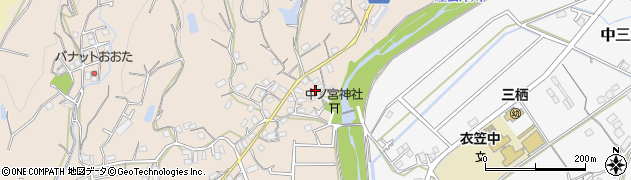 和歌山県田辺市下三栖1167周辺の地図