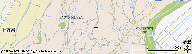 和歌山県田辺市下三栖723周辺の地図