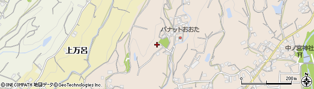 和歌山県田辺市下三栖381周辺の地図