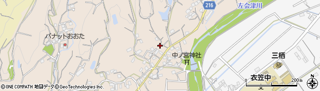 和歌山県田辺市下三栖914周辺の地図