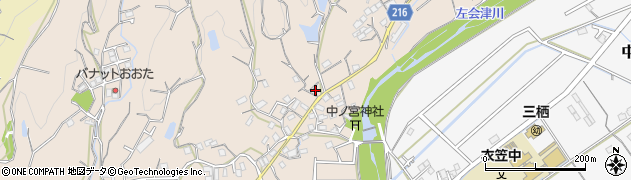 和歌山県田辺市下三栖959周辺の地図