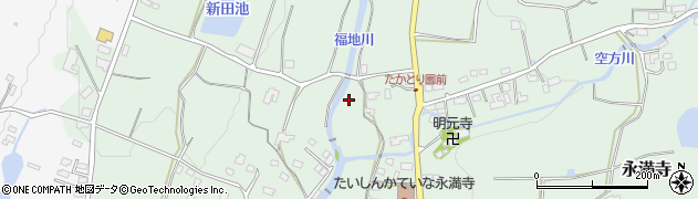 福岡県直方市永満寺1976周辺の地図