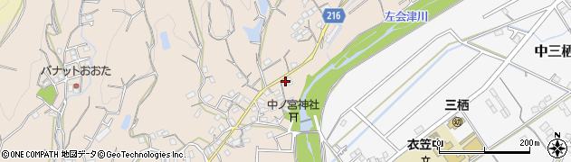 和歌山県田辺市下三栖1160周辺の地図