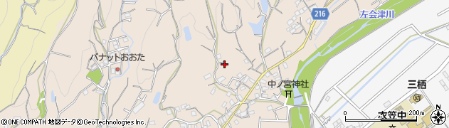 和歌山県田辺市下三栖787周辺の地図