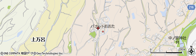 和歌山県田辺市下三栖374周辺の地図