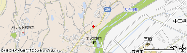 和歌山県田辺市下三栖985周辺の地図