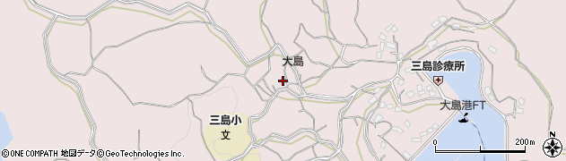 長崎県壱岐市郷ノ浦町大島236周辺の地図
