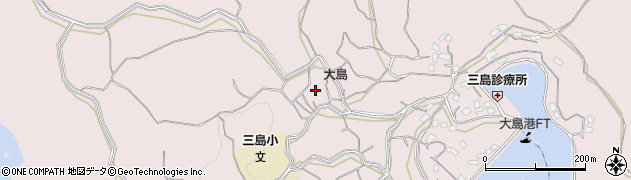 長崎県壱岐市郷ノ浦町大島232周辺の地図