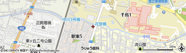 城西物流倉庫株式会社　福岡出張所周辺の地図