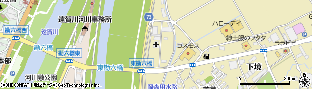 福岡県直方市下境2979周辺の地図