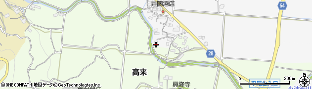 福岡県行橋市福丸208周辺の地図