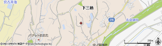 和歌山県田辺市下三栖943周辺の地図