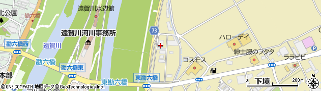 福岡県直方市下境2981周辺の地図