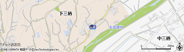 和歌山県田辺市下三栖1027周辺の地図