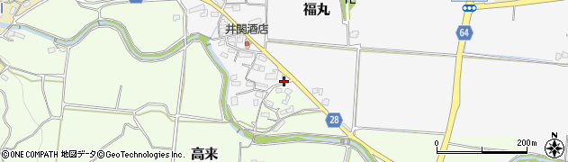 福岡県行橋市福丸228周辺の地図