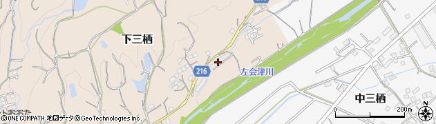 和歌山県田辺市下三栖1149-9周辺の地図
