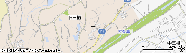 和歌山県田辺市下三栖998周辺の地図