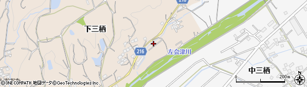 和歌山県田辺市下三栖1149周辺の地図