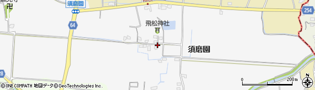 福岡県行橋市須磨園周辺の地図