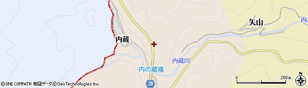 福岡県行橋市内蔵周辺の地図