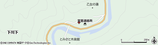 和歌山県田辺市下川下922周辺の地図