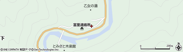 和歌山県田辺市下川下933周辺の地図