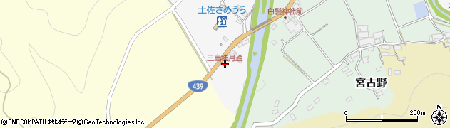 三島桂月通周辺の地図