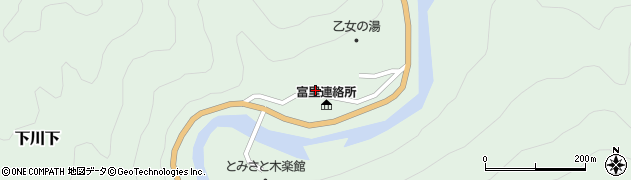 和歌山県田辺市下川下952周辺の地図