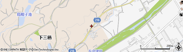 和歌山県田辺市下三栖1085周辺の地図