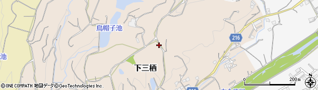 和歌山県田辺市下三栖1005周辺の地図