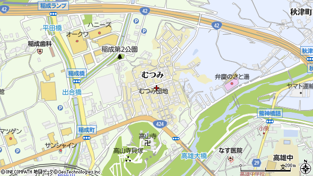 〒646-0052 和歌山県田辺市むつみの地図