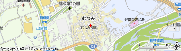 和歌山県田辺市むつみ周辺の地図