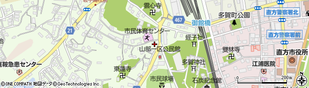 庚申社周辺の地図