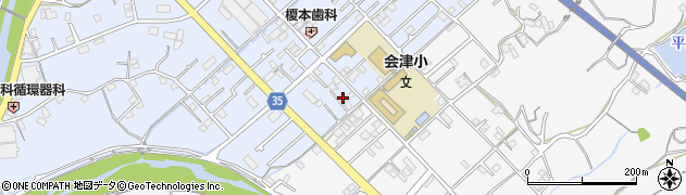 和歌山県田辺市秋津町204周辺の地図