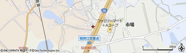 愛媛県伊予市尾崎606周辺の地図