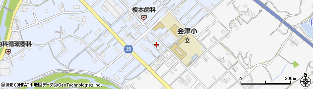 和歌山県田辺市秋津町205周辺の地図