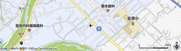 和歌山県田辺市秋津町162周辺の地図