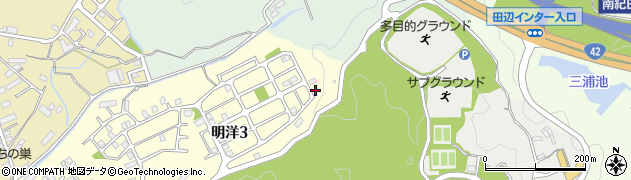 おそうじ本舗　和歌山田辺店周辺の地図