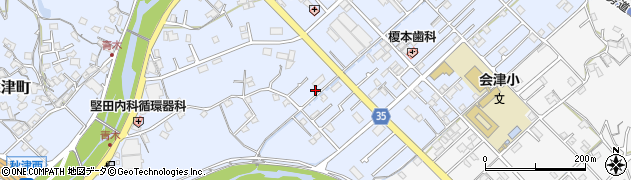 和歌山県田辺市秋津町167周辺の地図