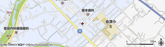 和歌山県田辺市秋津町195周辺の地図