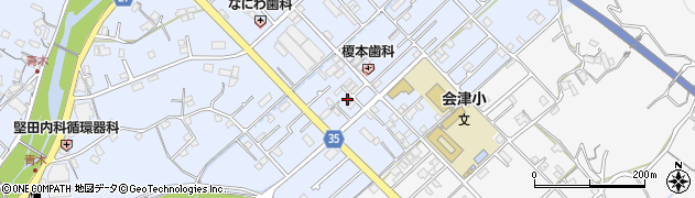 和歌山県田辺市秋津町194周辺の地図