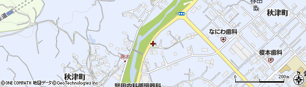 和歌山県田辺市秋津町115周辺の地図